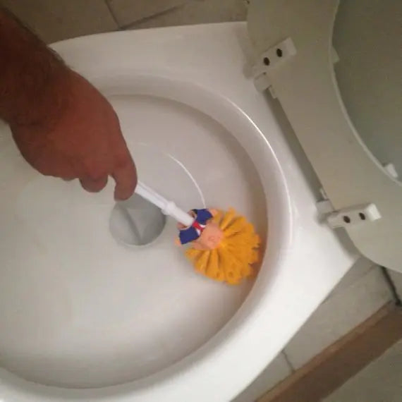 Novelty Toilet Brush with Unique Design