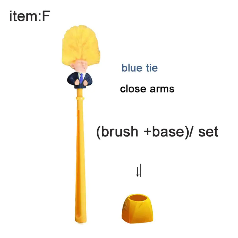 Novelty Toilet Brush with Unique Design