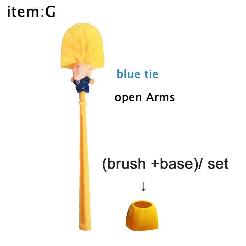 Novelty Toilet Brush with Unique Design