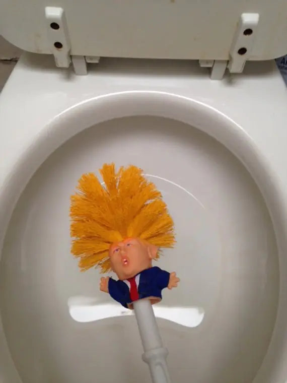 Novelty Toilet Brush with Unique Design